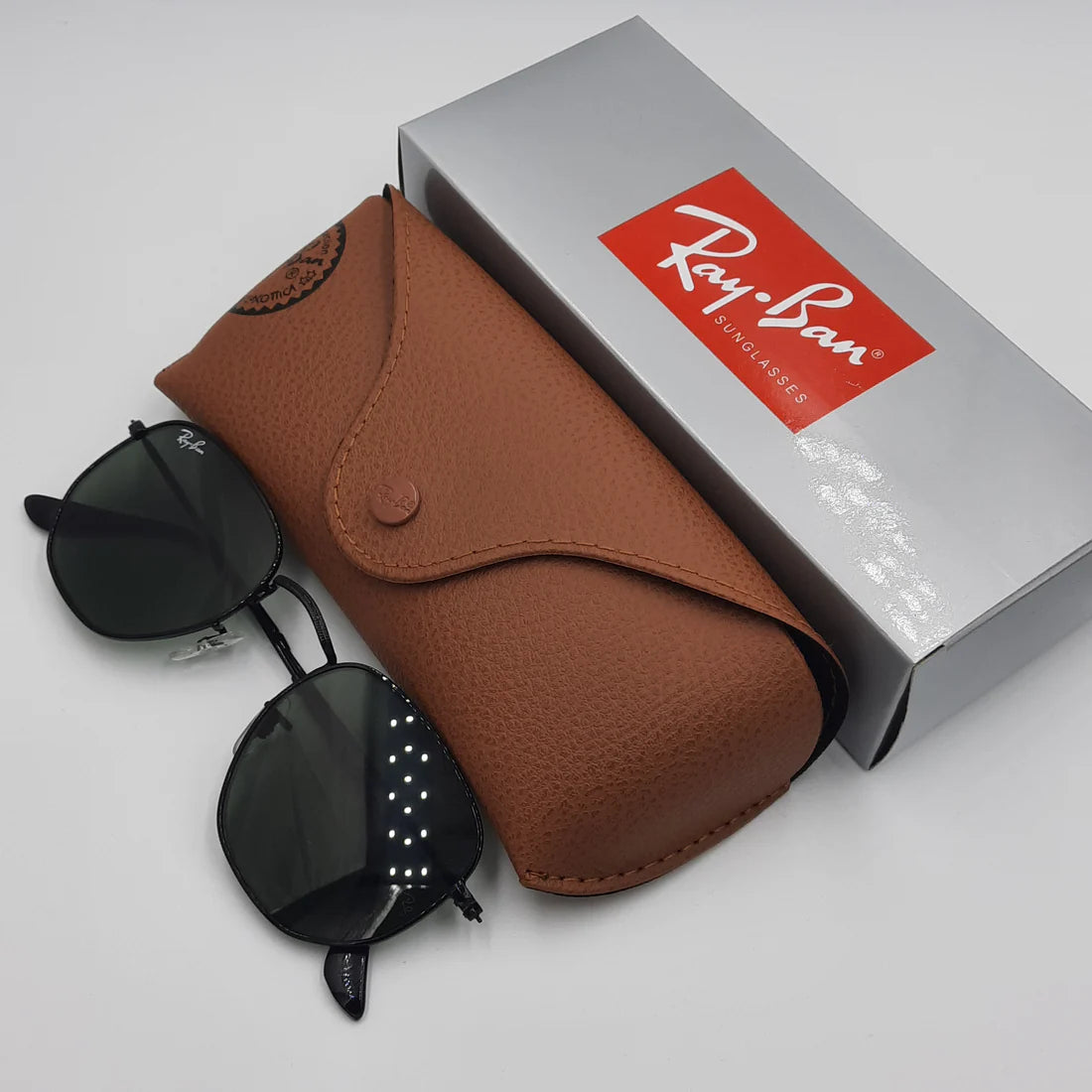RAYBAN RB-3548 hexagonal noir