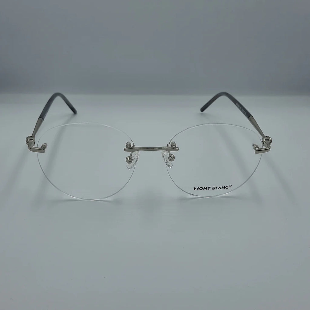 Lunette optique percée Mont Blanc: NOIR ARGENT