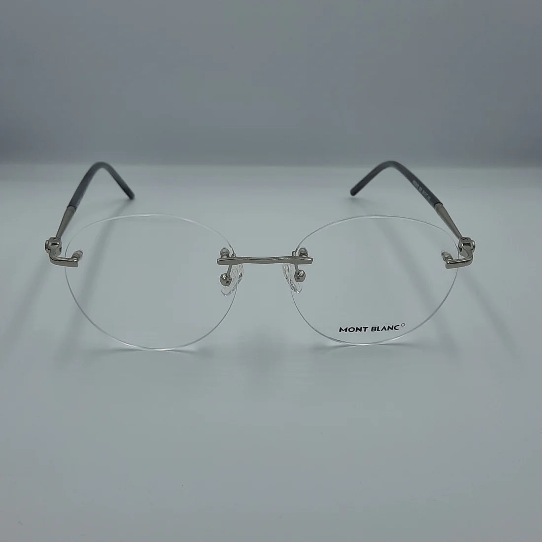 Lunette optique percée Mont Blanc: NOIR ARGENT
