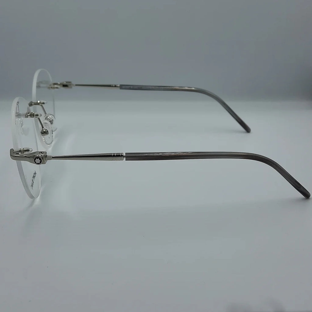 Lunette optique percée Mont Blanc: NOIR ARGENT