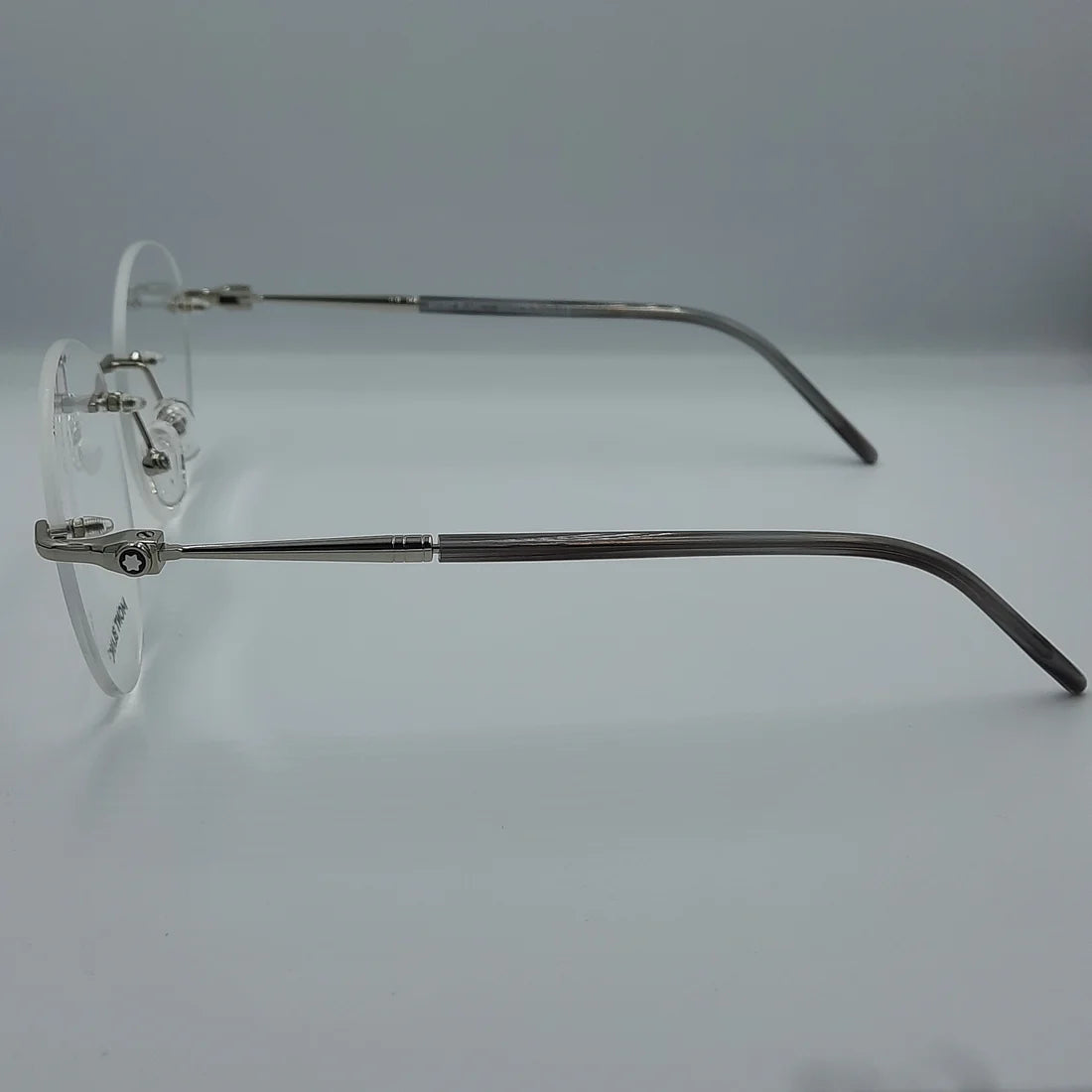 Lunette optique percée Mont Blanc: NOIR ARGENT