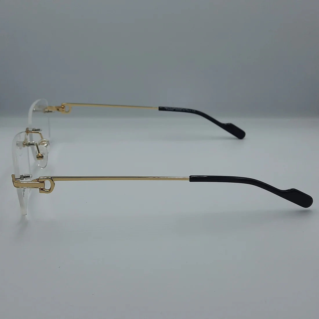 Lunette optique percée Cartier: doré noir