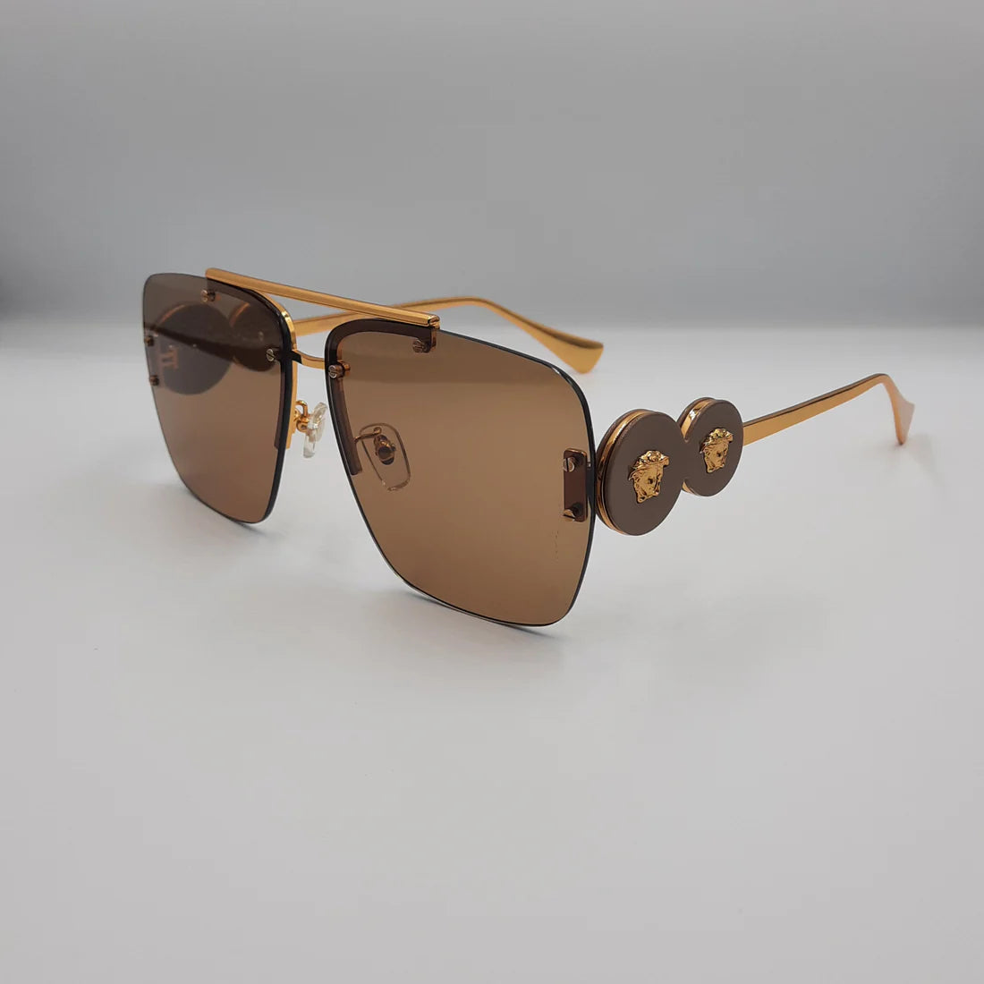 VERSACE MARRON doré VE8250