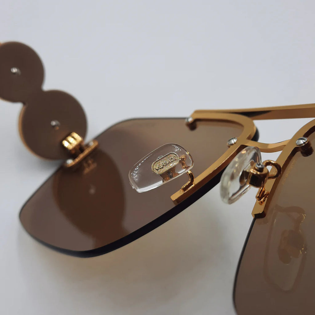 VERSACE MARRON doré VE8250