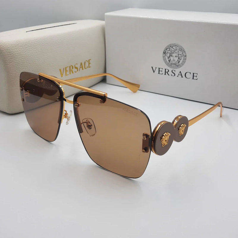 VERSACE MARRON doré VE8250