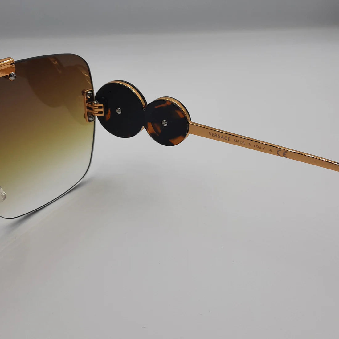 VERSACE Marron havane doré VE8250