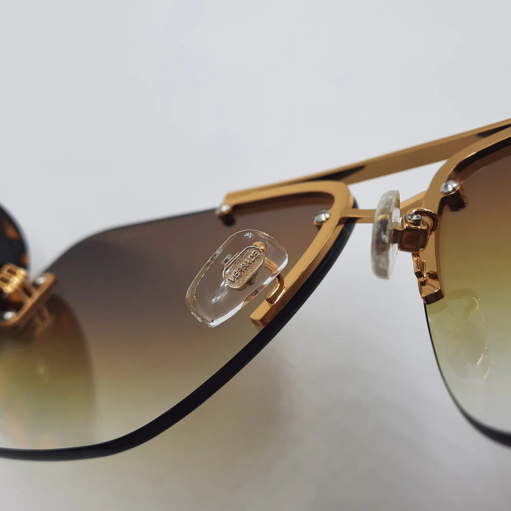 VERSACE Marron havane doré VE8250