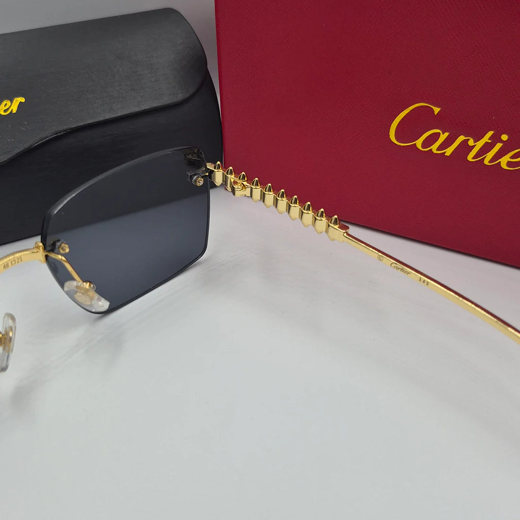 CARTIER CLASH CT0545S doré noir