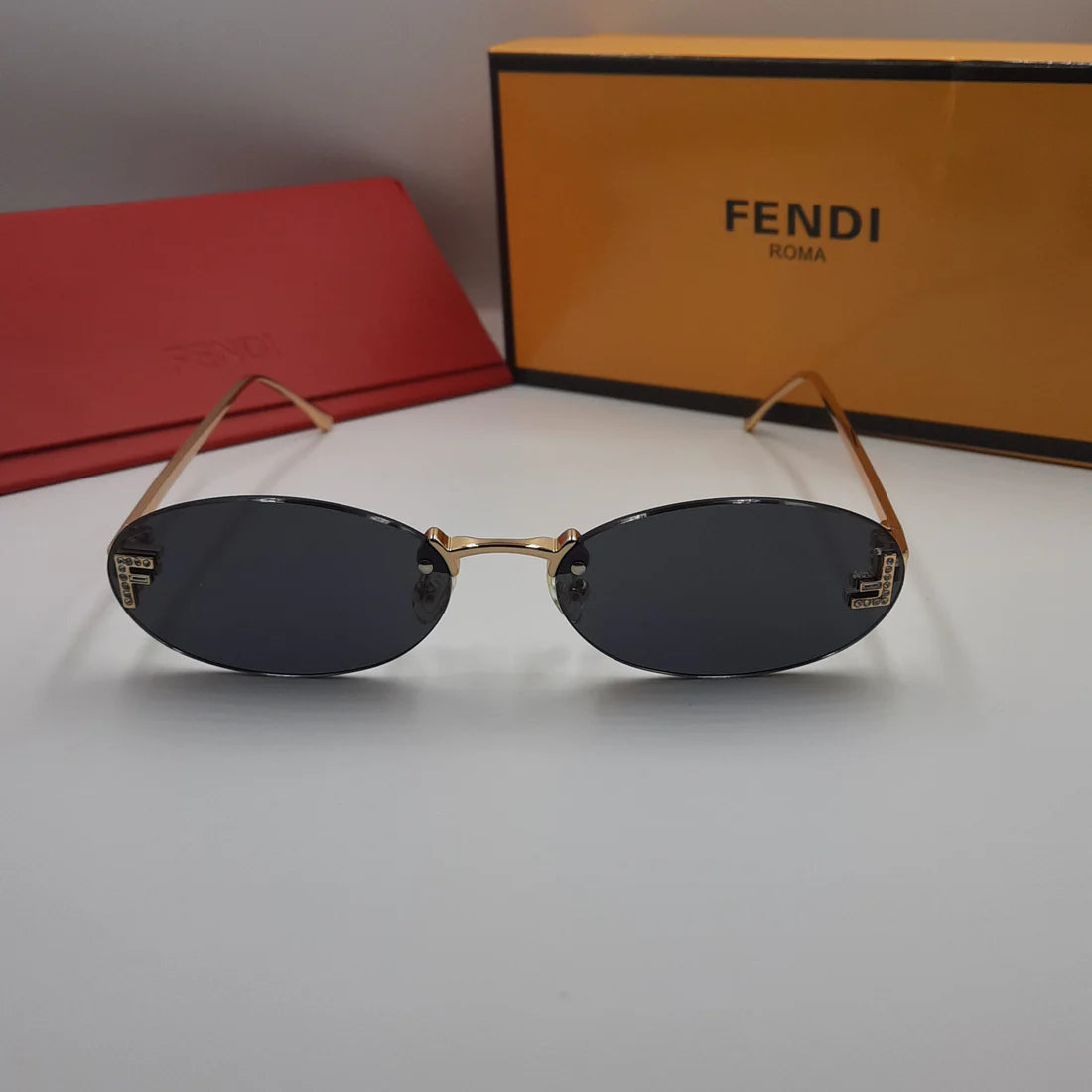 Fendi FE4075US doré noir