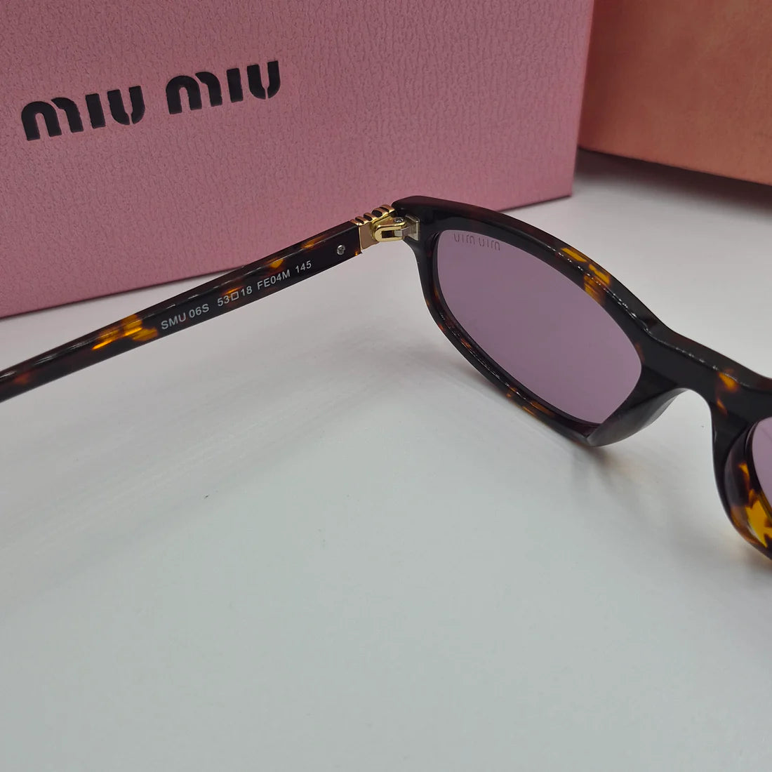 MIUMIU SMU06S violet havane