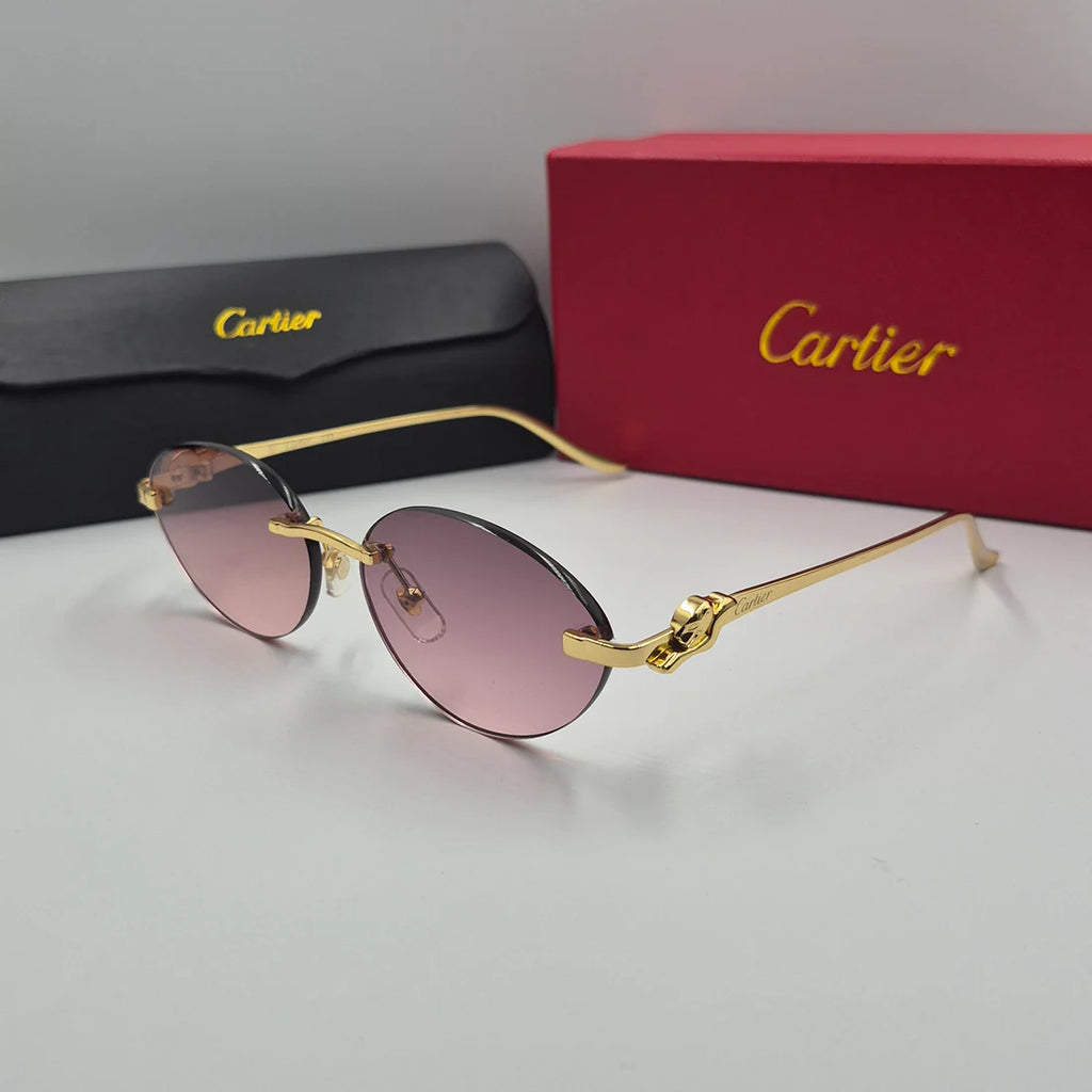 CARTIER PANTHERE CT0504S doré rose