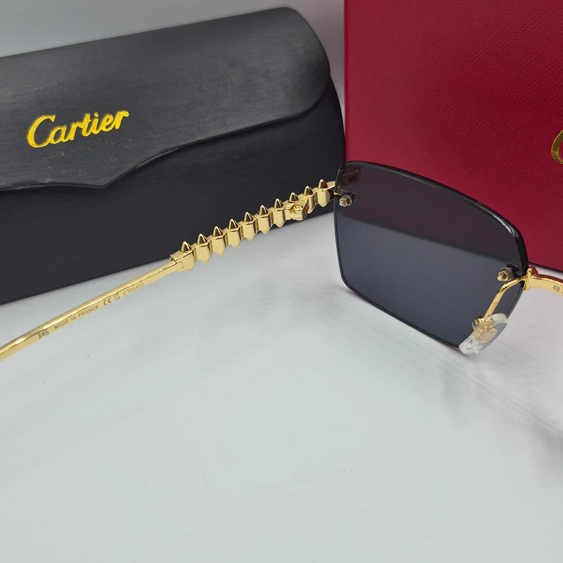 CARTIER CLASH CT0545S doré noir