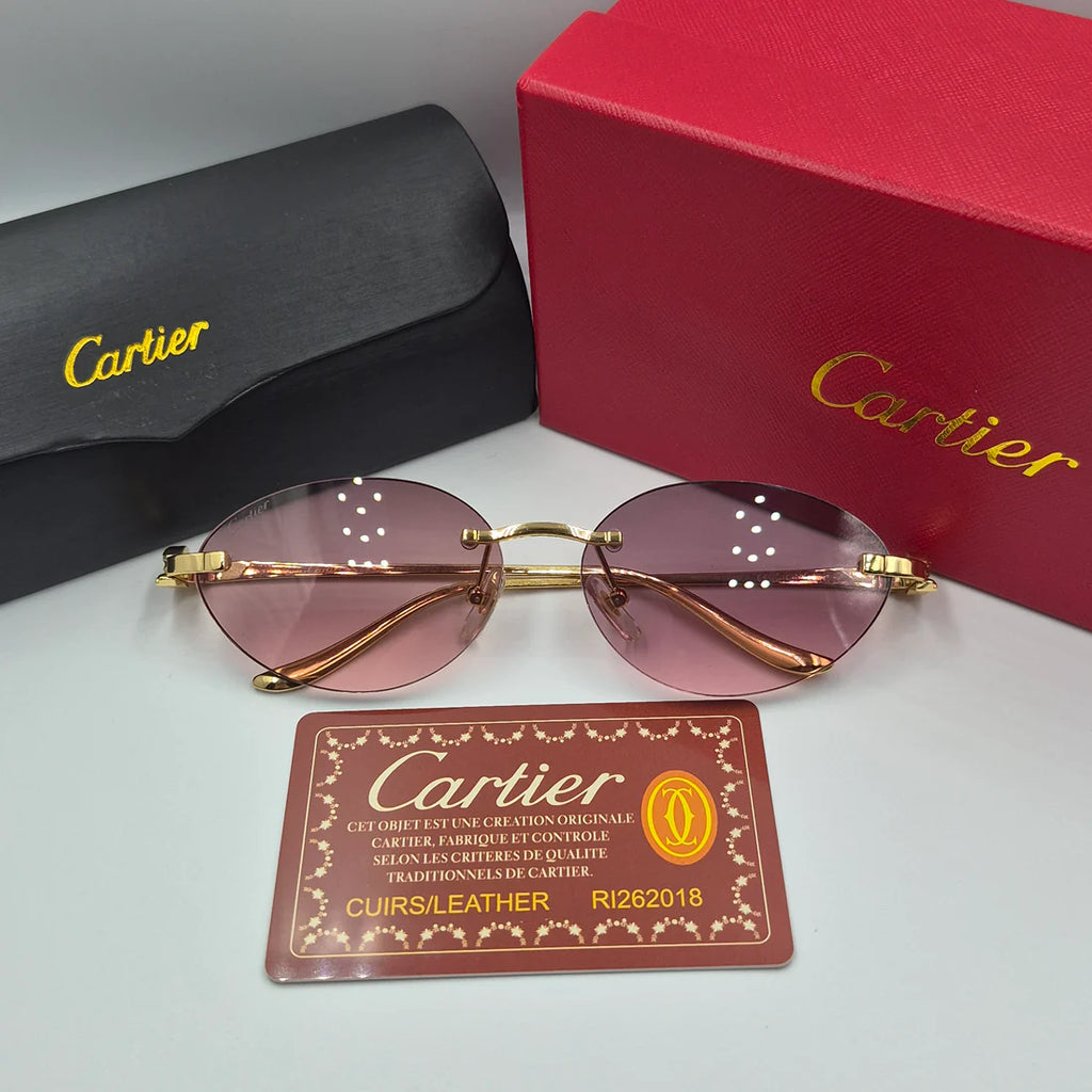CARTIER PANTHERE CT0504S doré rose
