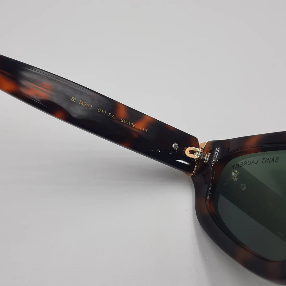 SAINT LAURENT SL M251 vert havane doré