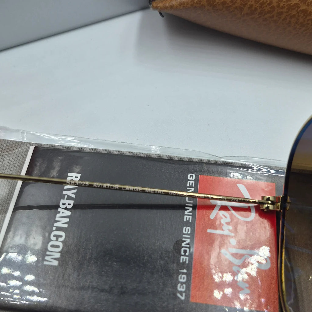 RAYBAN AVIATOR CLASSIC RB-3025 doré/marron Dégradé