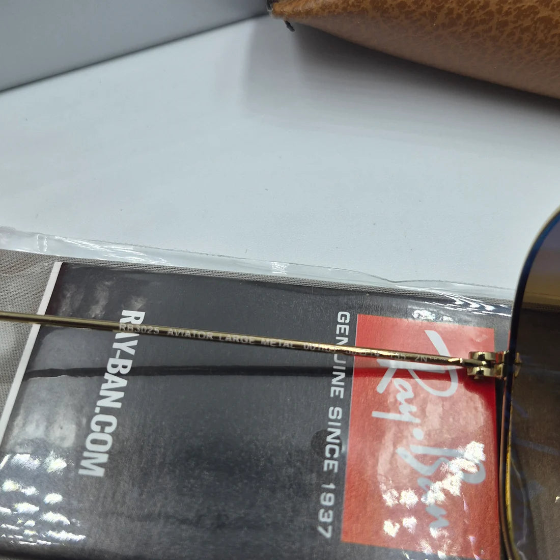 RAYBAN AVIATOR CLASSIC RB-3025 doré/marron Dégradé