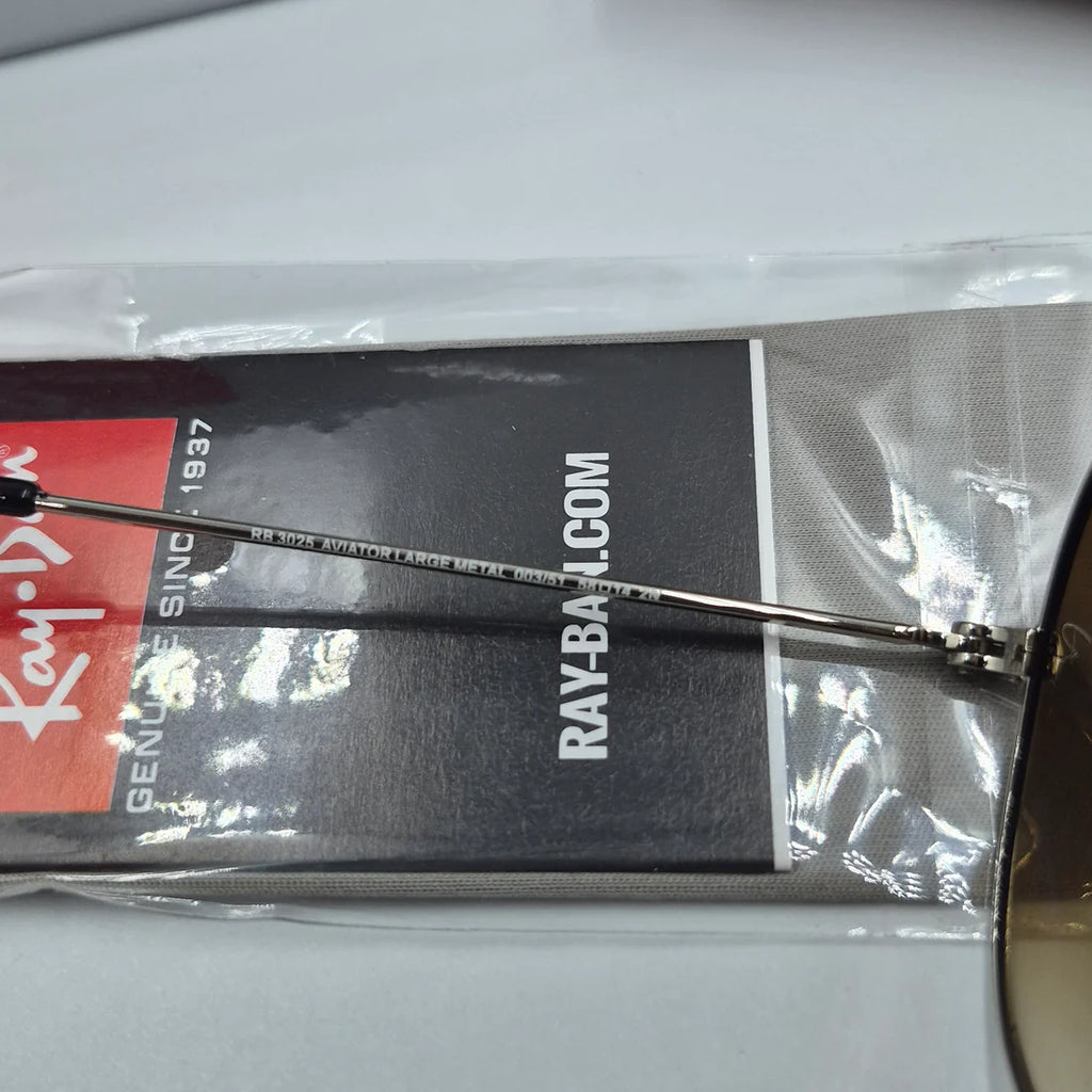 RAYBAN AVIATOR CLASSIC RB-3025 argent marron