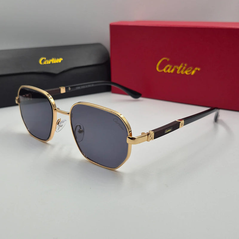 CARTIER santos doré noir