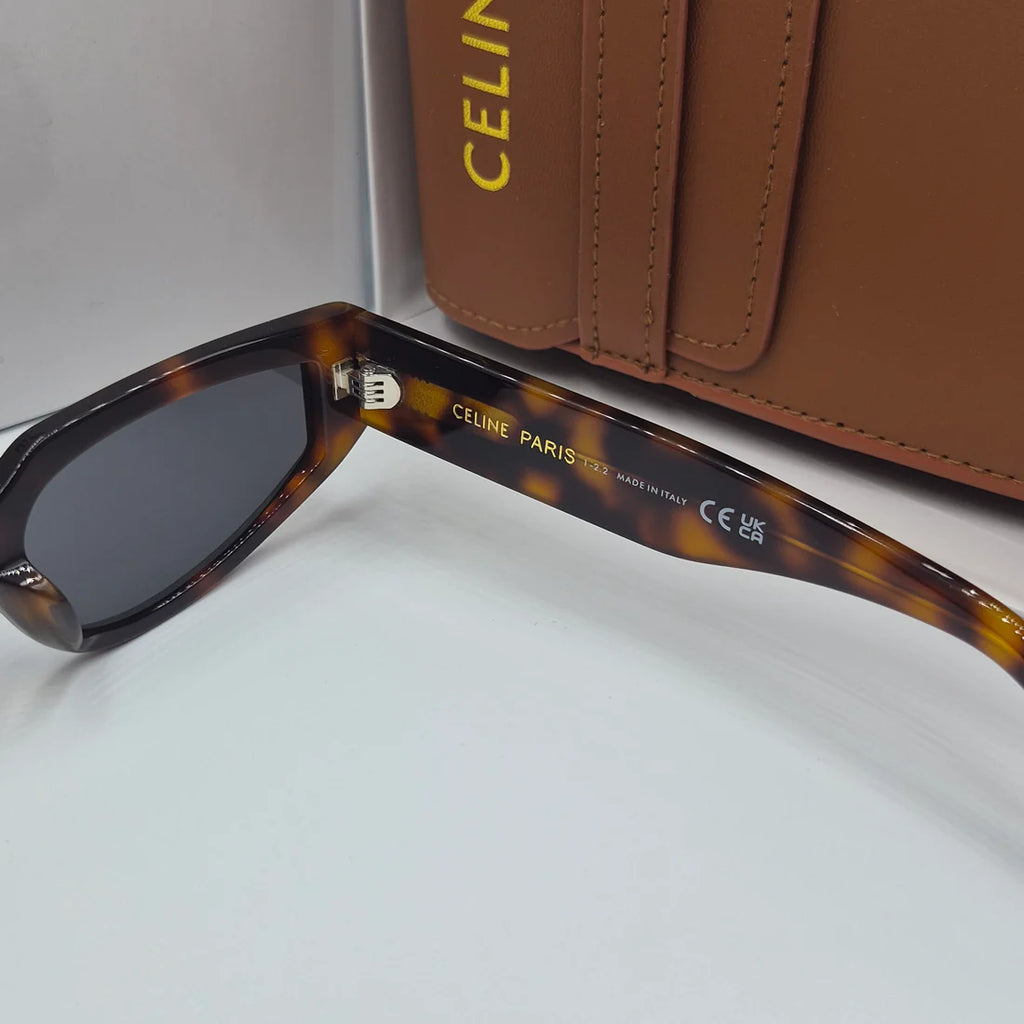 CELINE Triomphe CL40269N doré marron havane