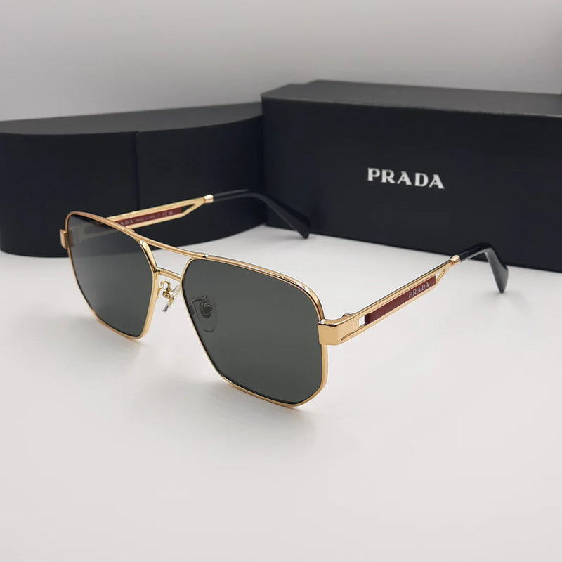 PRADA OPS51ZS rouge doré noir