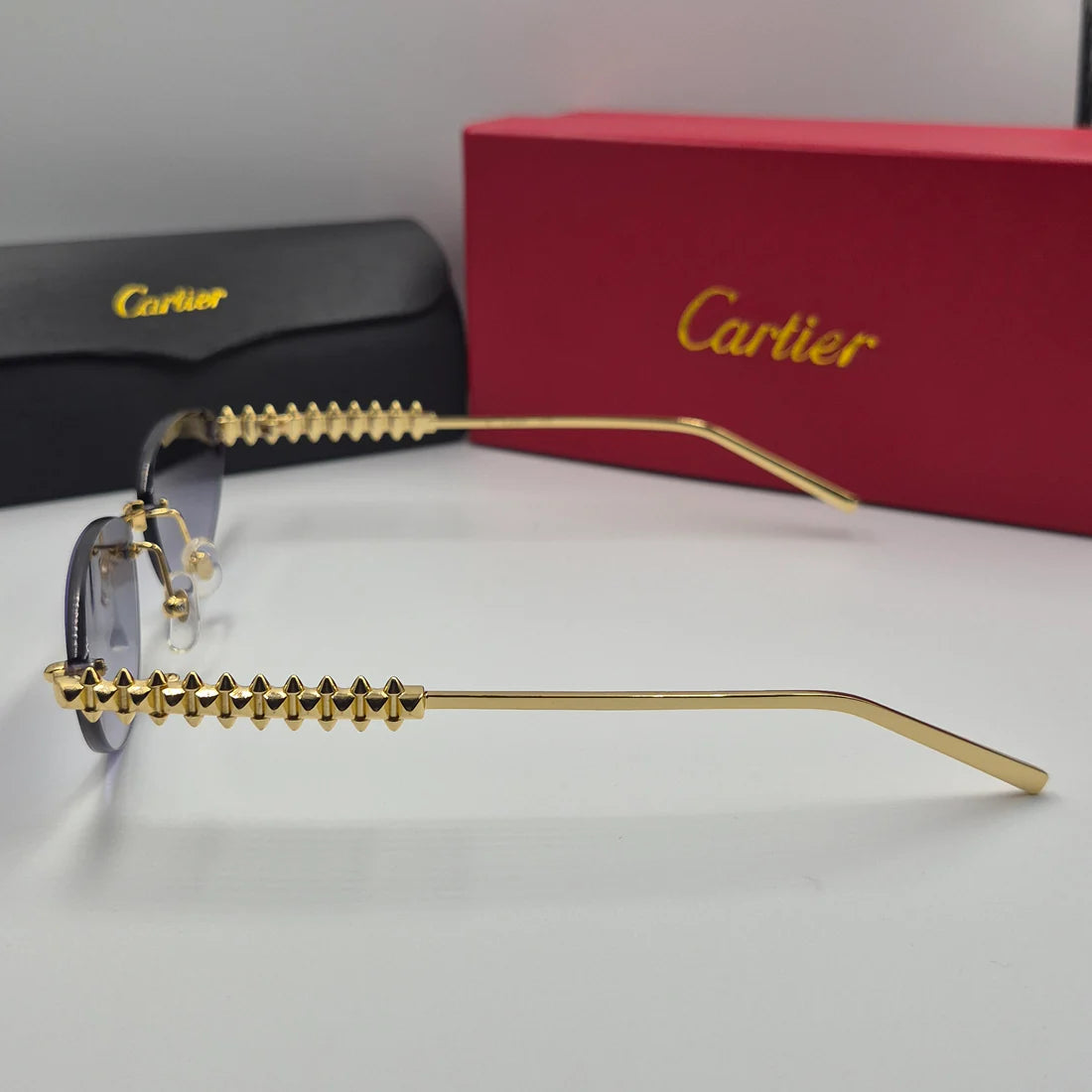 CARTIER CLASH CT0543S doré noir deg