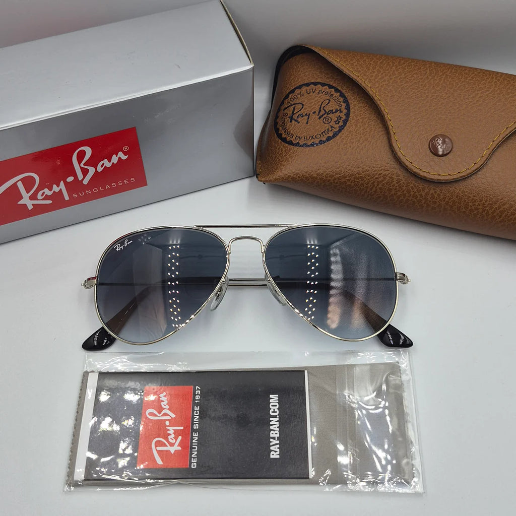 RAYBAN AVIATOR CLASSIC RB-3025 argent dégradé