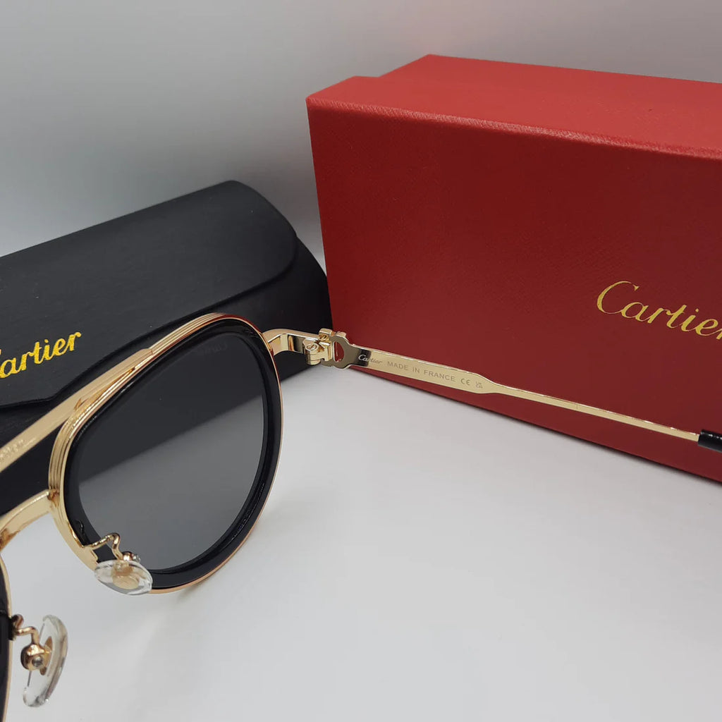 CARTIER CT0865S doré noir