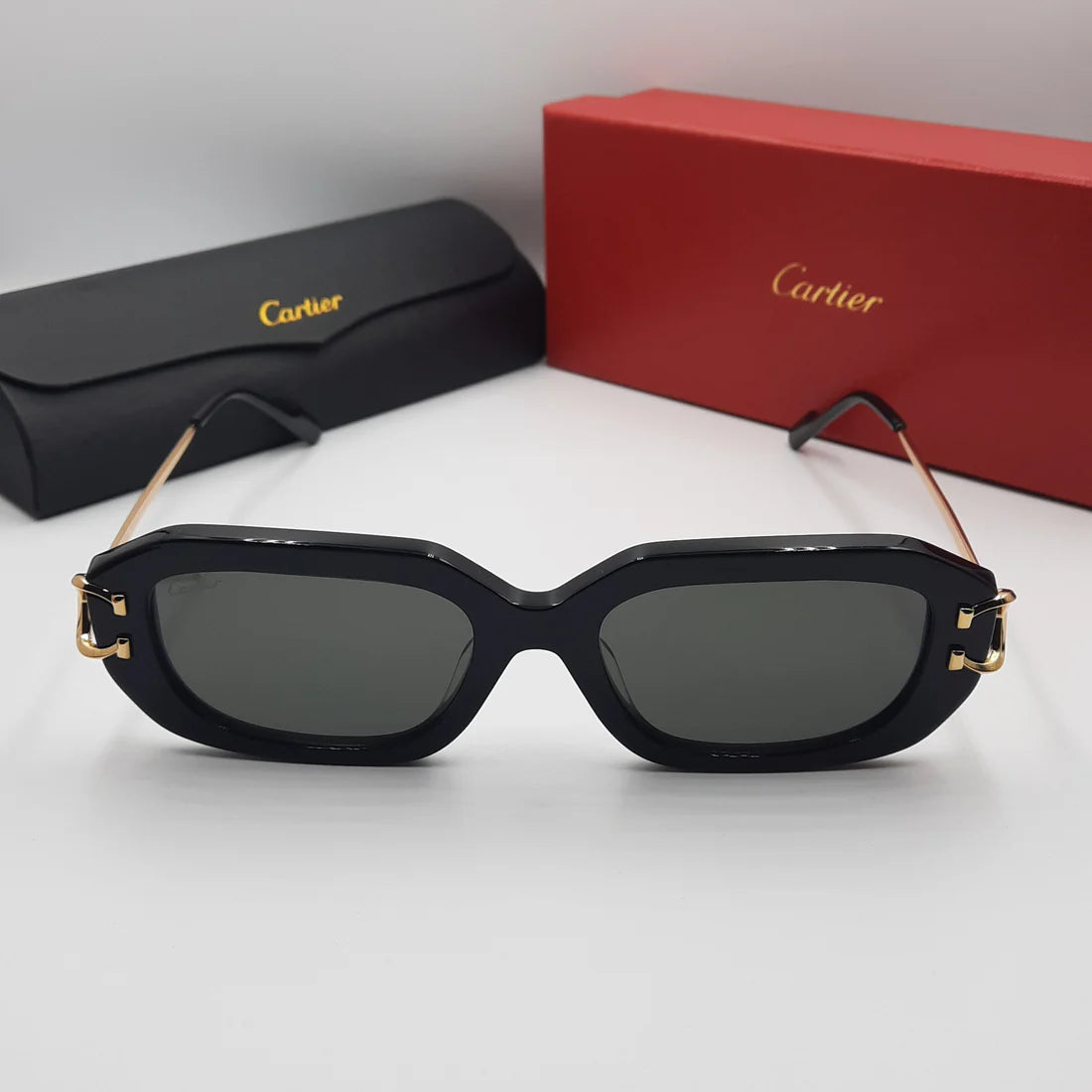 CARTIER CT0829S doré noir