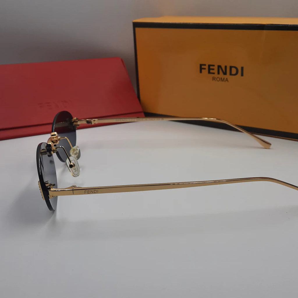 Fendi FE4075US doré bleu foncé