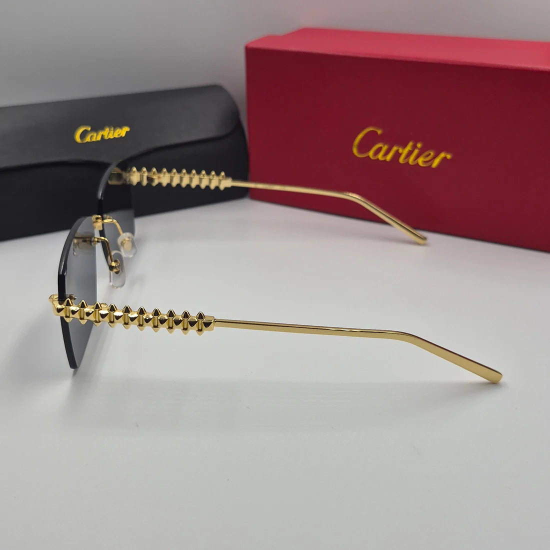 CARTIER CLASH CT0545S doré noir