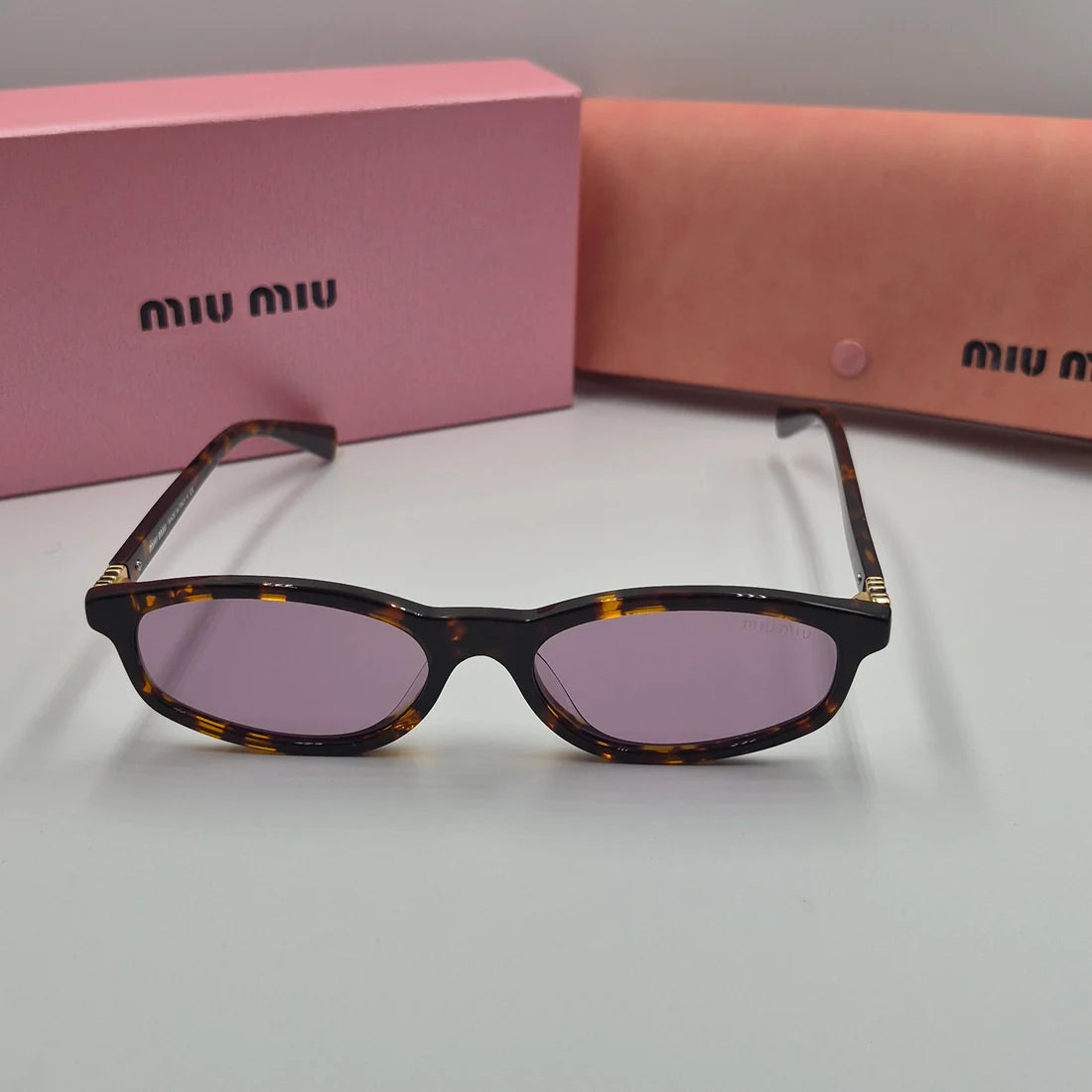 MIUMIU SMU06S violet havane