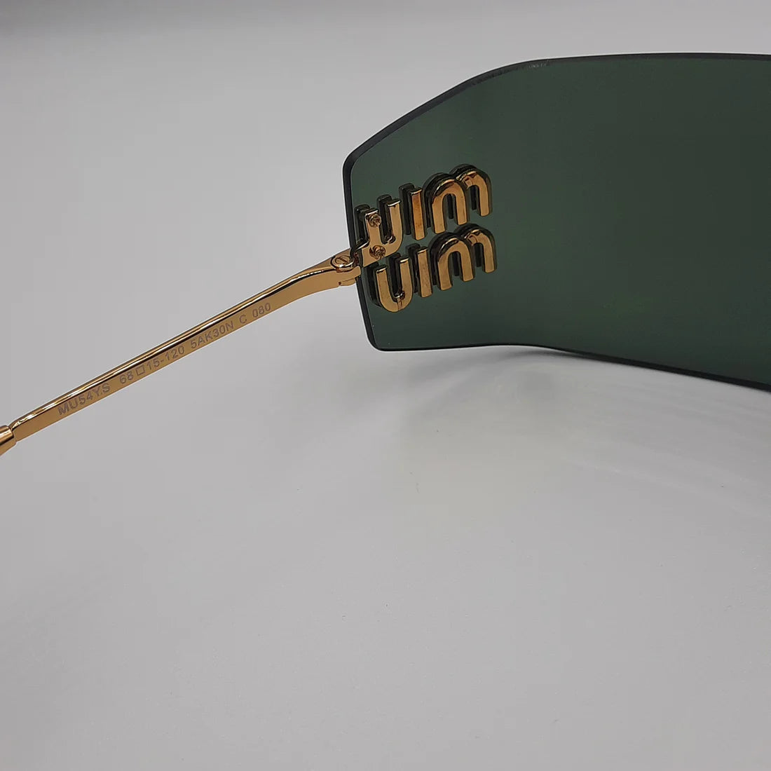 MIUMIU MU54YS vert/GOLD