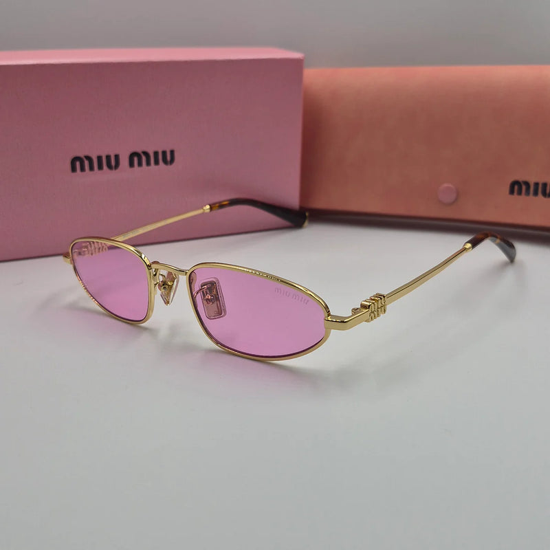 MIUMIU SMU52S doré rose