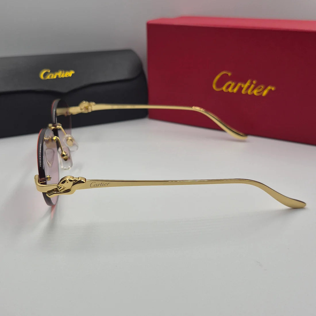 CARTIER PANTHERE CT0504S doré rose