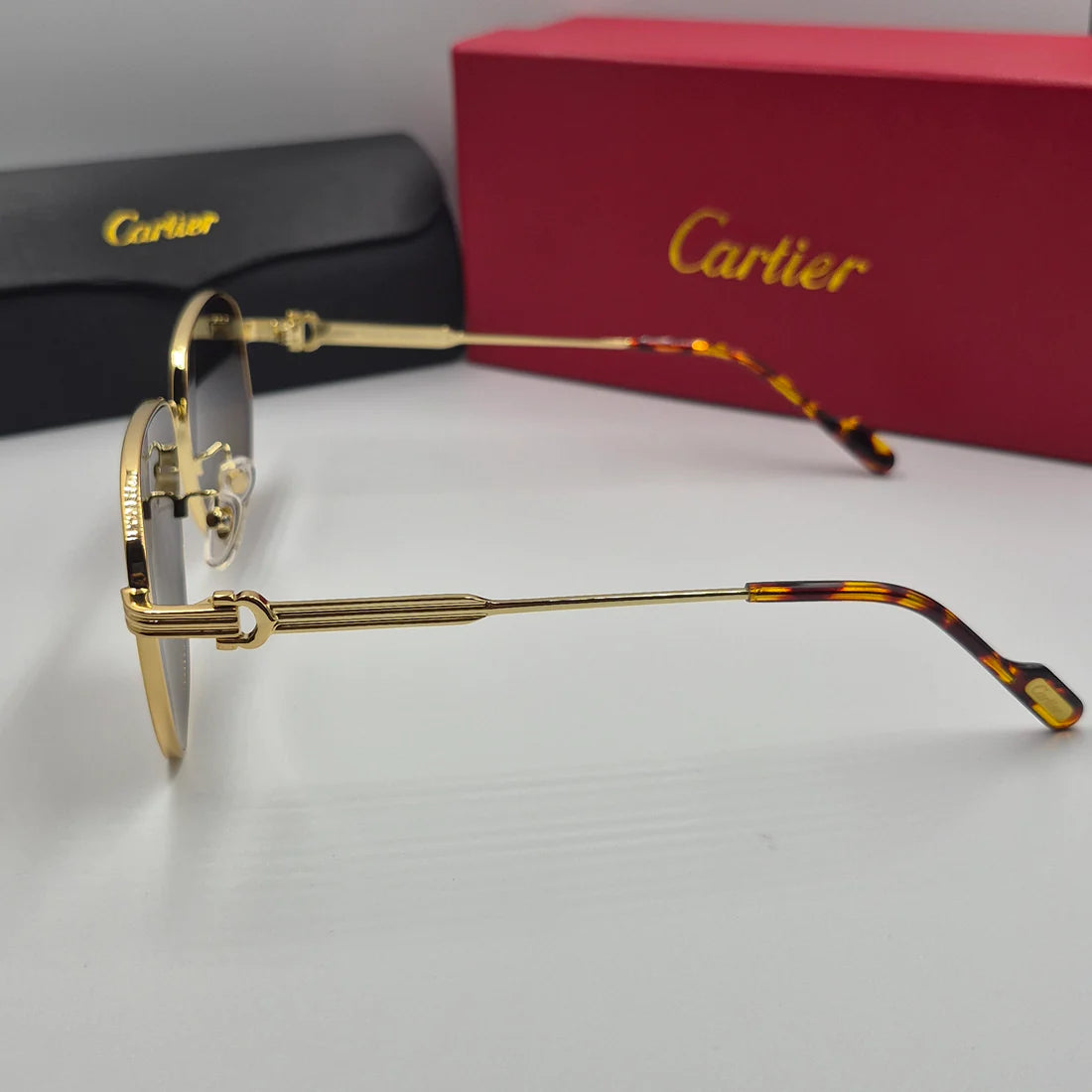 CARTIER CT0484O doré marron