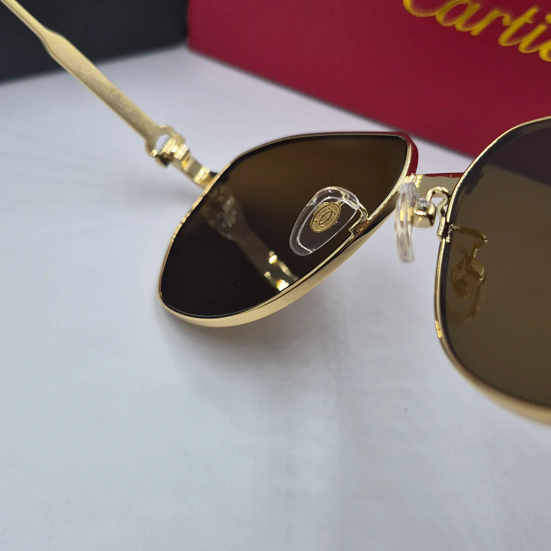 CARTIER CT0484O doré marron