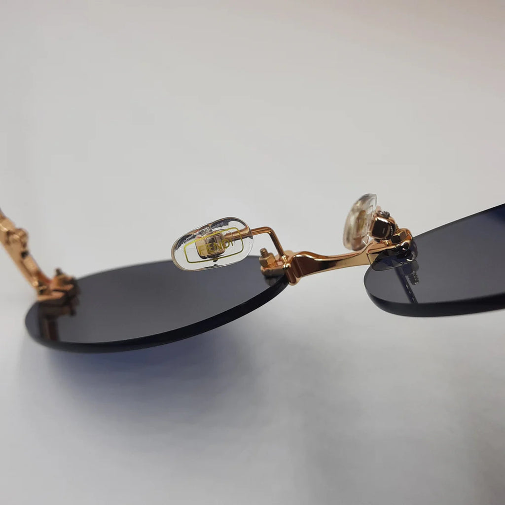 Fendi FE4075US doré bleu foncé