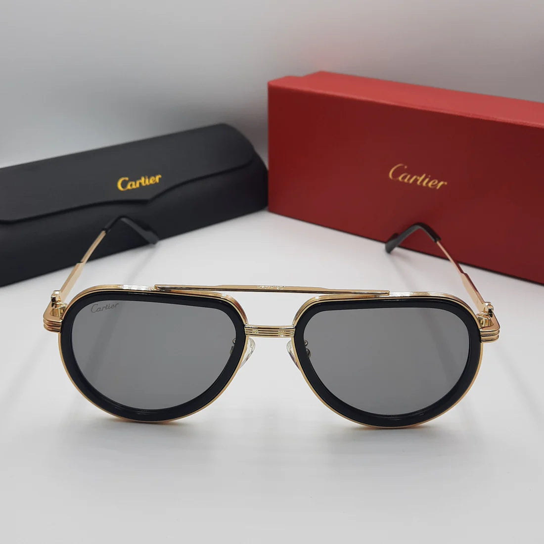 CARTIER CT0865S doré noir