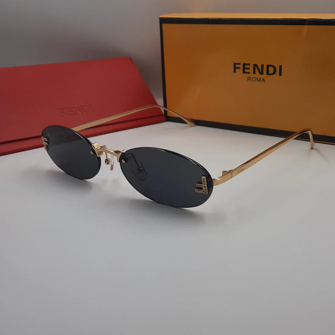 Fendi FE4075US doré noir