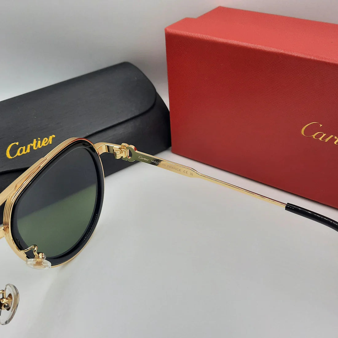 CARTIER CT0865S doré vert