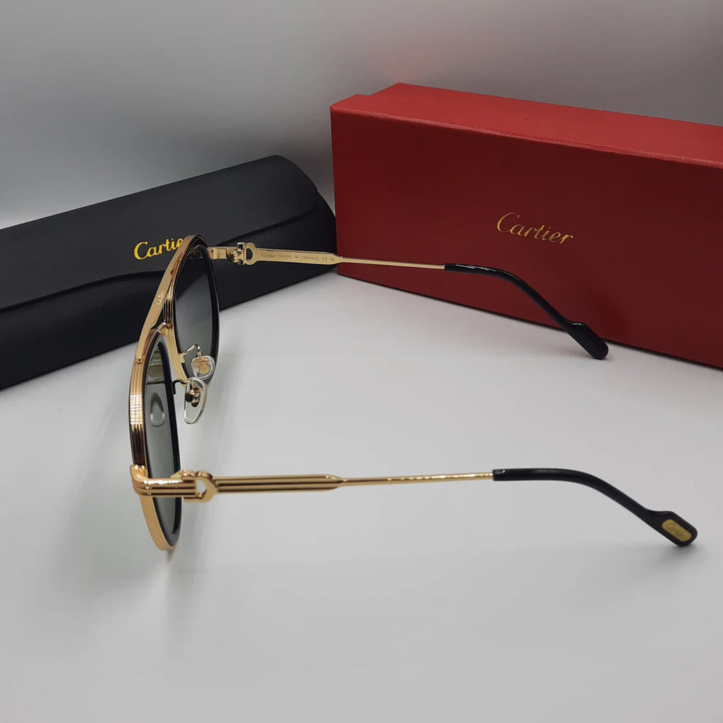 CARTIER CT0865S doré vert