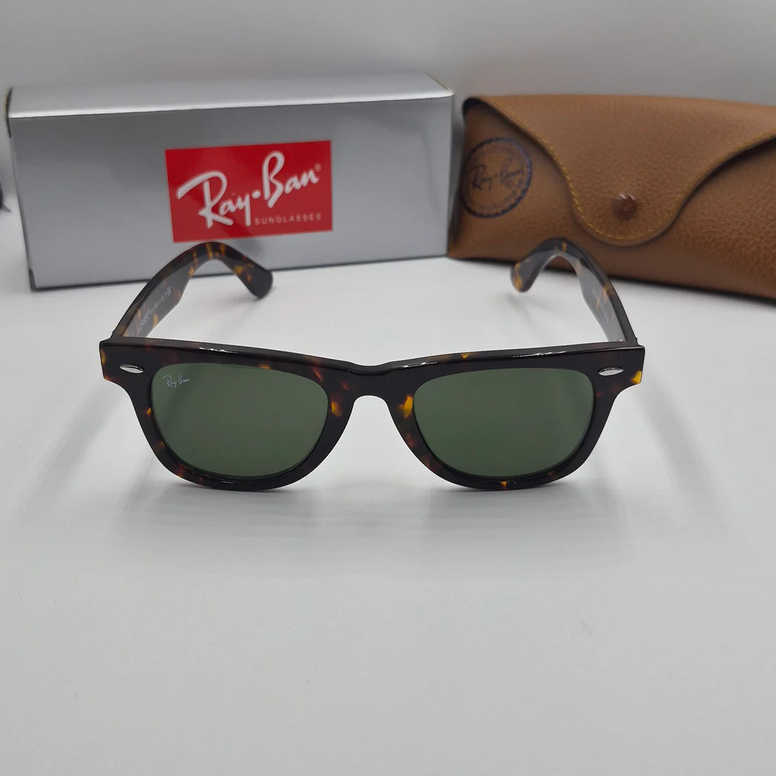 RAYBAN Wayfarer Classic RB2140 Marron havane/vert